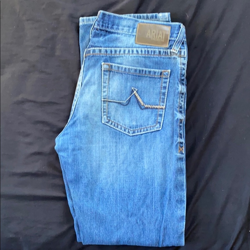 Men’s Ariat low rise M4 Boot cut 34/34 Jeans